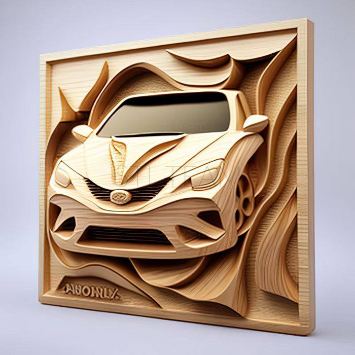 3D model Toyota Caldina (STL)